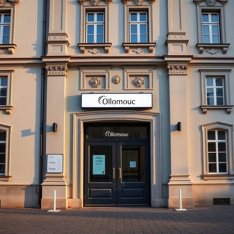 Historická budova s moderní kanceláří na Horním náměstí v Olomouci